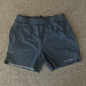 Alphalete Men's Dark Blue Shorts 5”